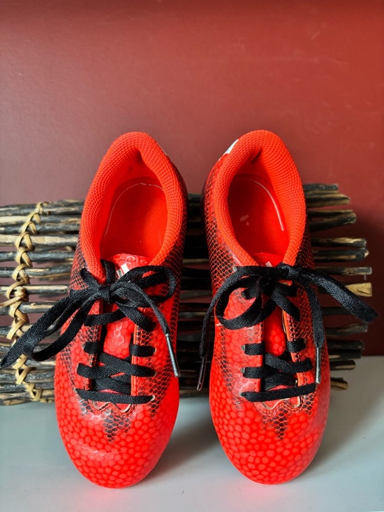 adidas Other - adidas Kids Red and Black Soccer Cleats